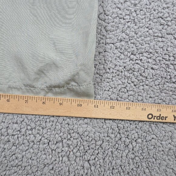 Club Monaco Pull On Pant Size 6 Wide Leg Woven Linen Cropped Relaxed Chic - Picture 9 of 12